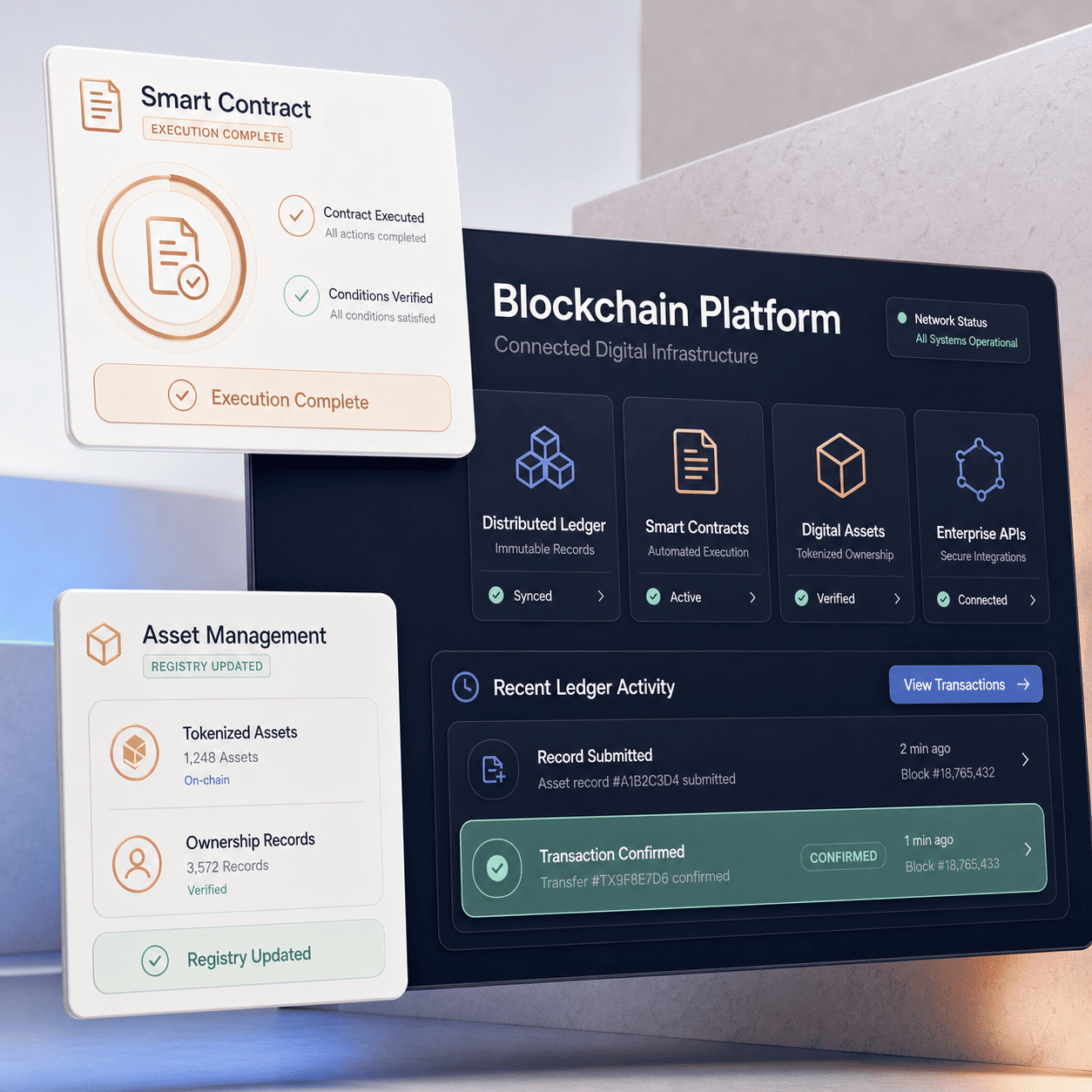 Blockchain Technology Software Solutions <span>We Build</span>