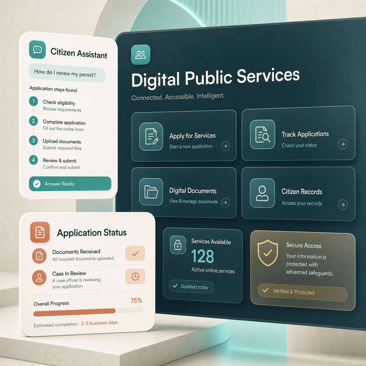 GovTech & Public Sector Software Solutions <span>We Build</span>