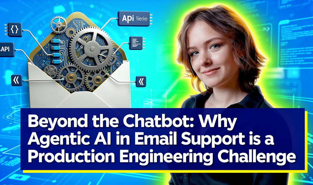 Illustration of AI agents automating email workflows
