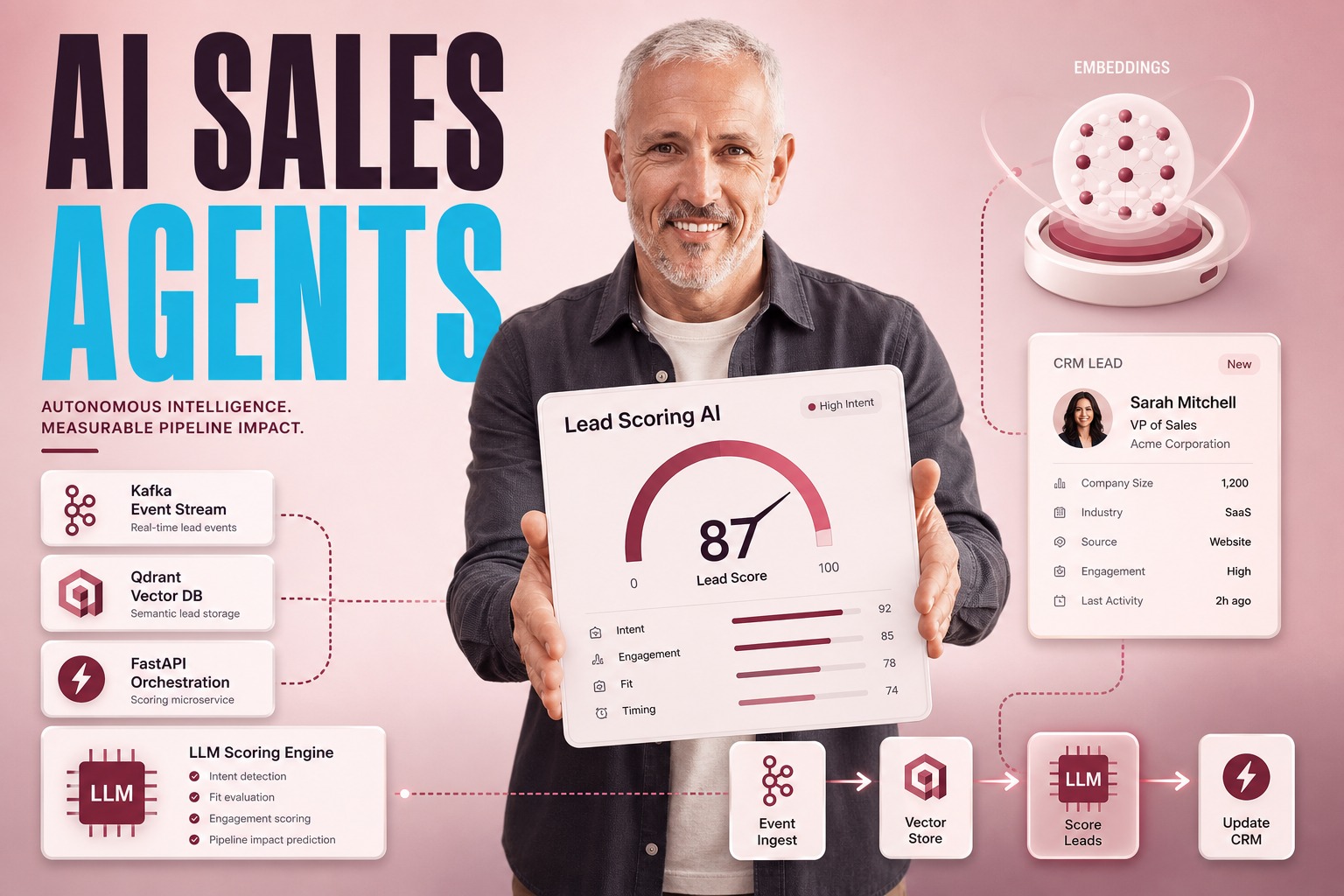 AI Agents for Sales Operations: Pipeline Updates, Lead Scoring, and Follow-Ups