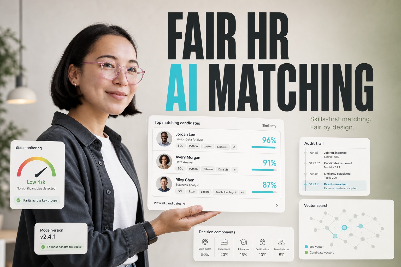 AI for HR and Workforce Platforms: From Screening Bias to Skills-Based Matching