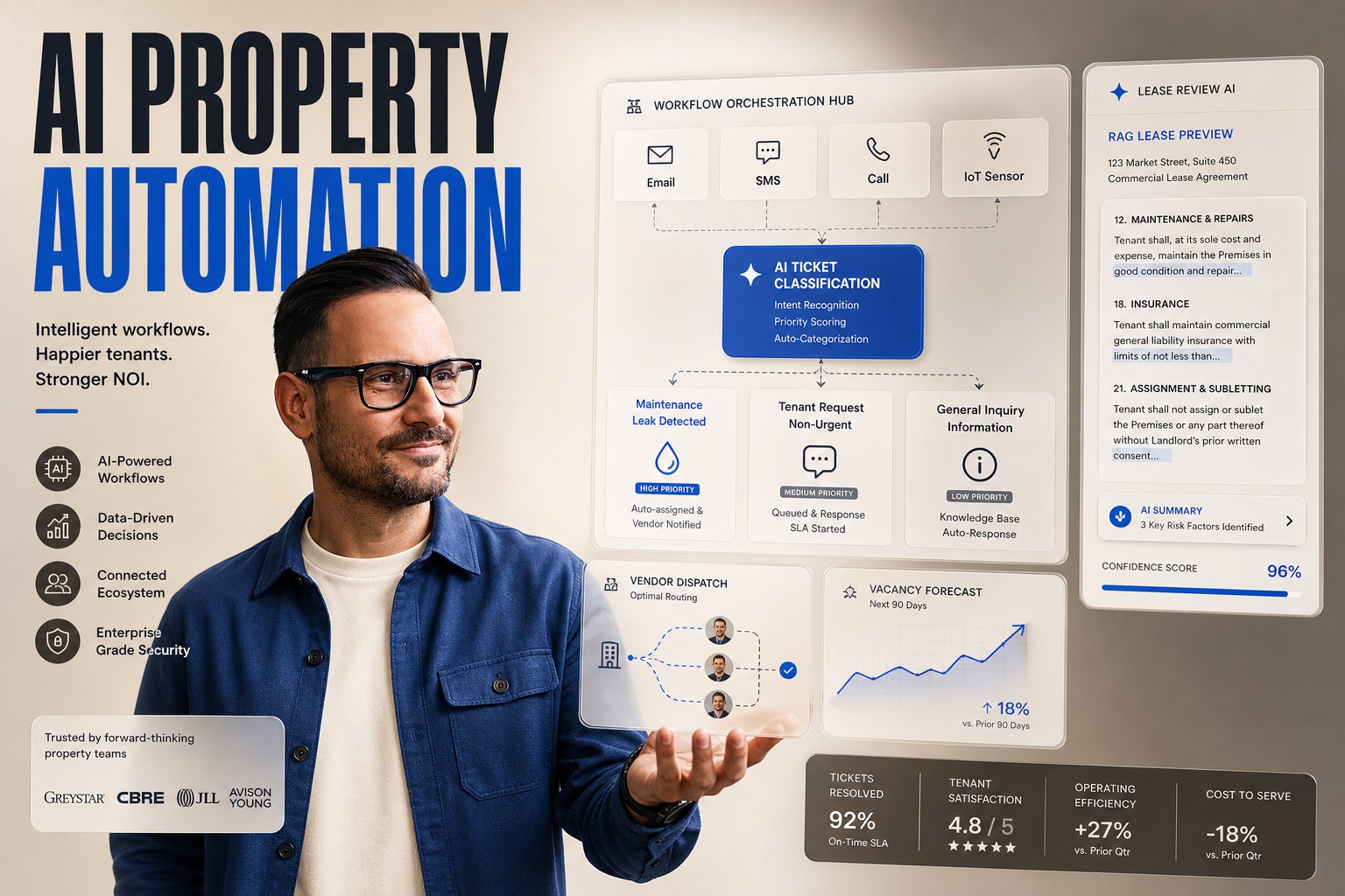 AI for Real Estate Property Management: Maintenance Requests, Tenant Support, and Leasing