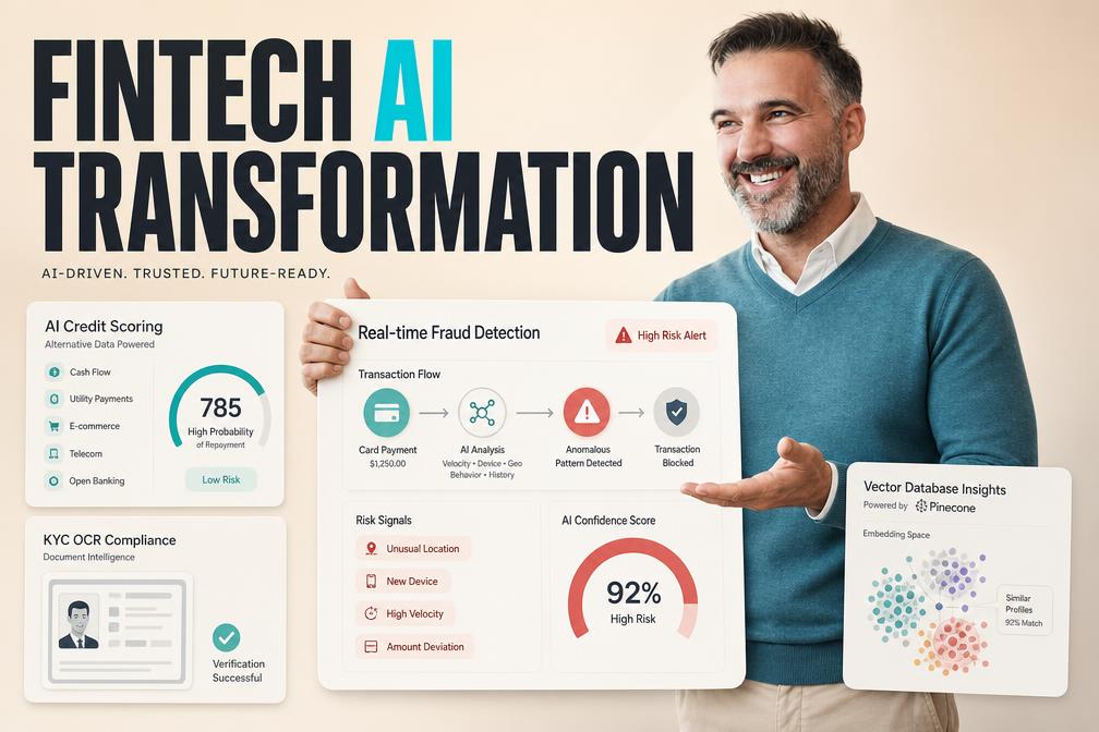 AI in FinTech: Fraud Detection, Credit Scoring, and Compliance Automation