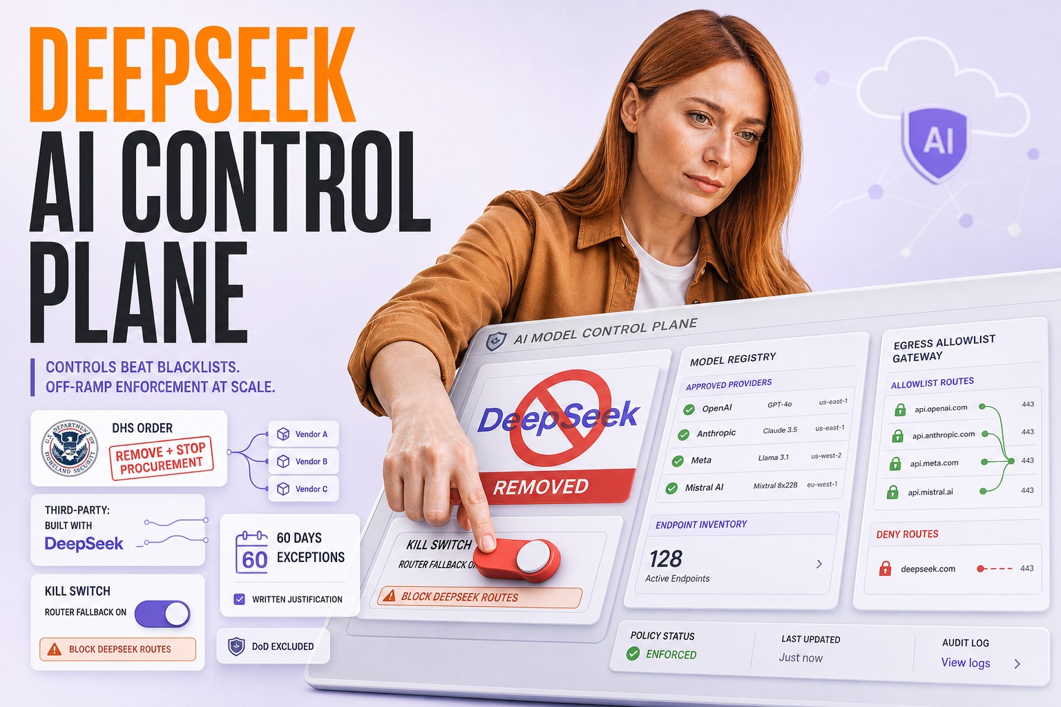 AI Security Controls: DeepSeek Ban Compliance Playbook