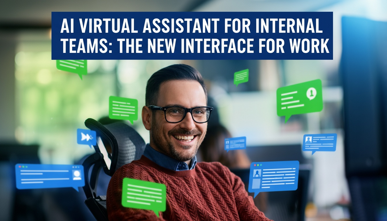 AI Virtual Assistant for Internal Teams: The New Interface for Work