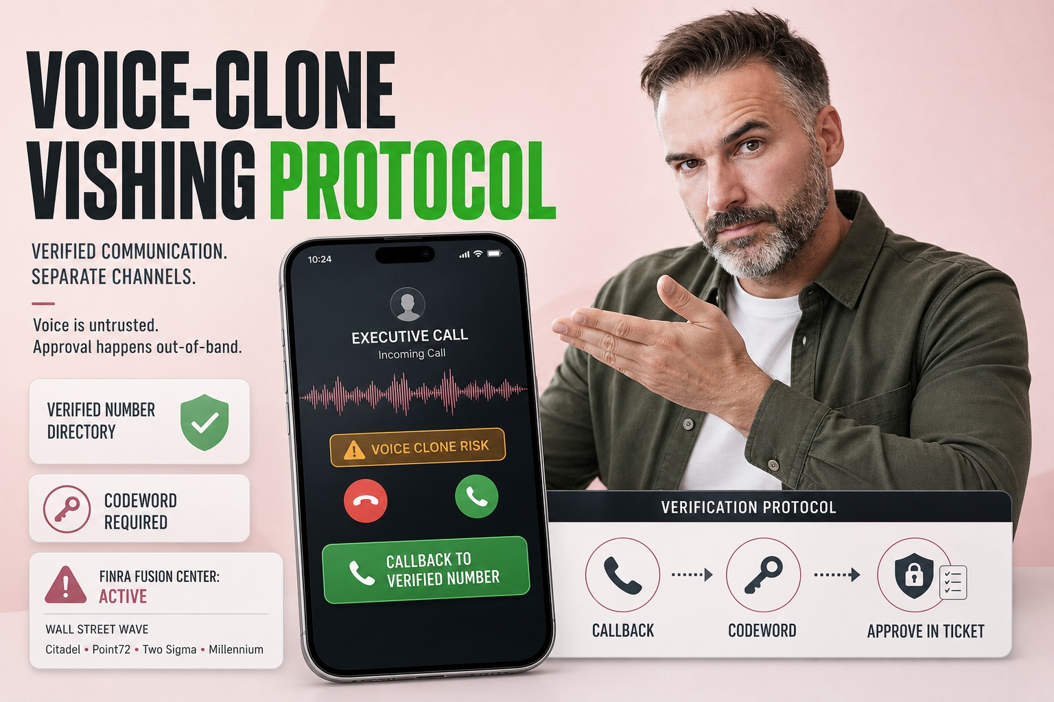 Stop AI Voice-Clone Vishing with Verification Protocols