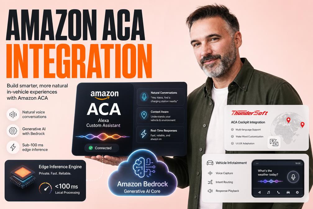 Automotive voice assistant integration architecture