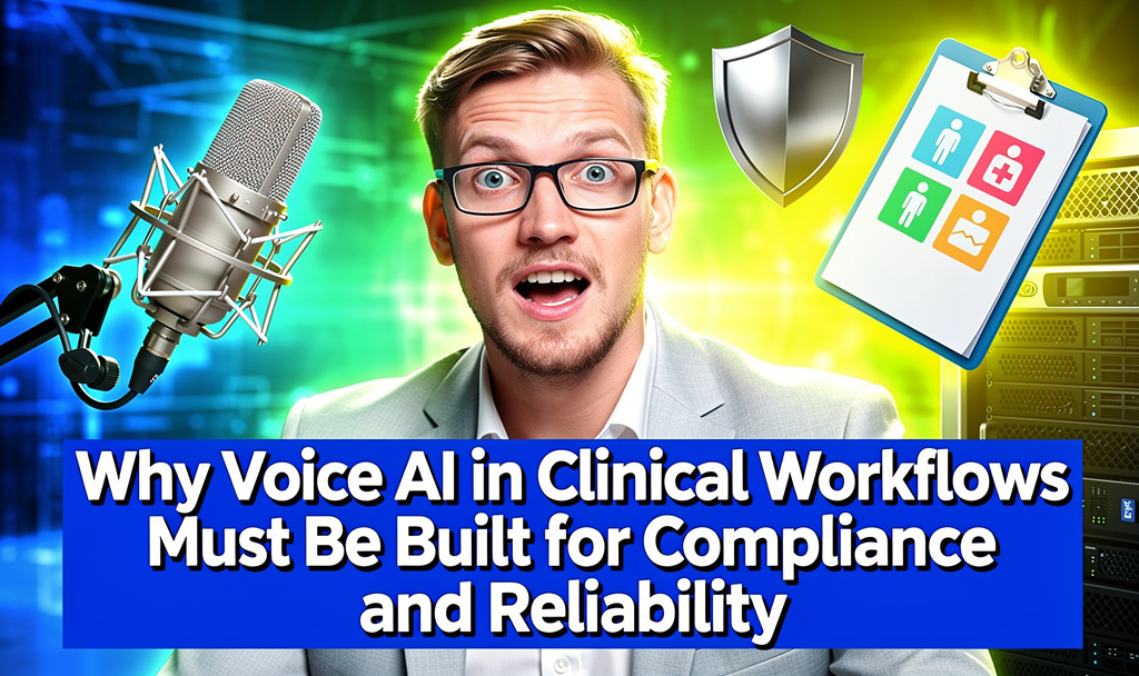 Compliant Voice AI in Healthcare illustration
