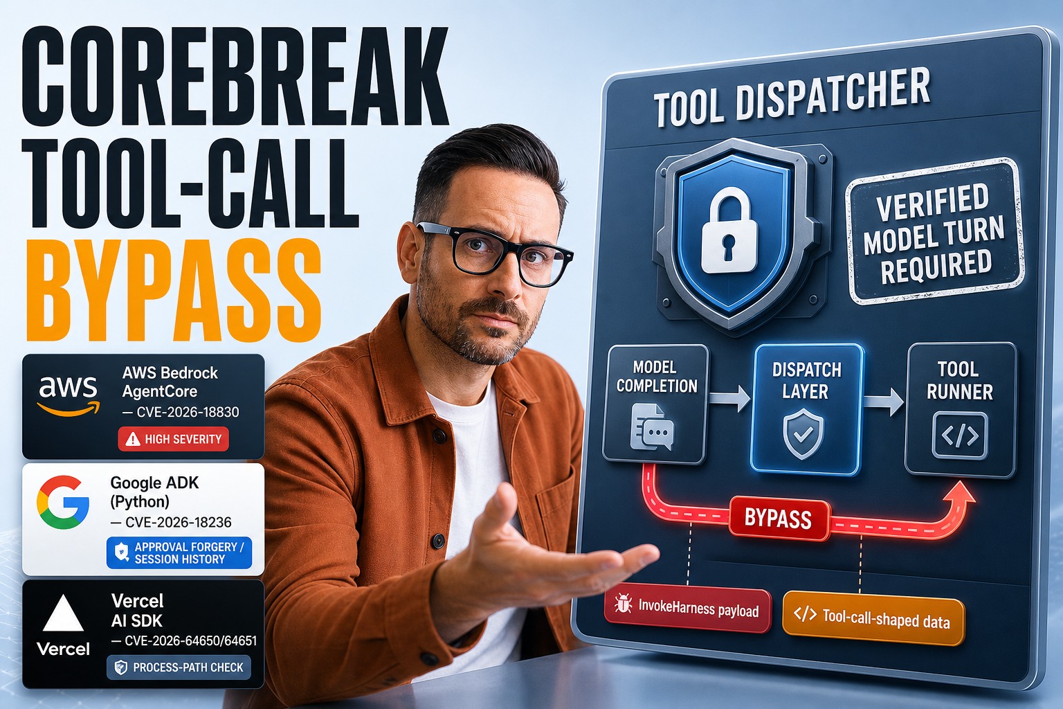 CoreBreak Agent Security: Prevent Dispatch-Layer Tool Bypass