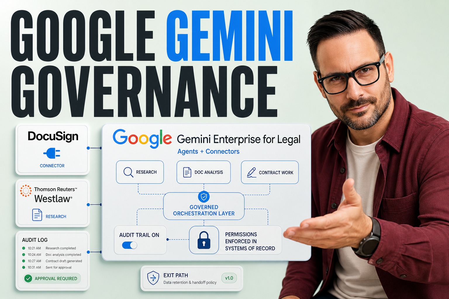 Gemini Enterprise for Legal Integration Blueprint