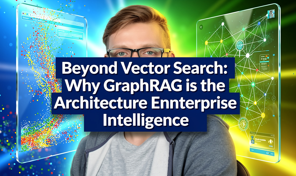 GraphRAG architecture visualizing entities and relationships across enterprise documents