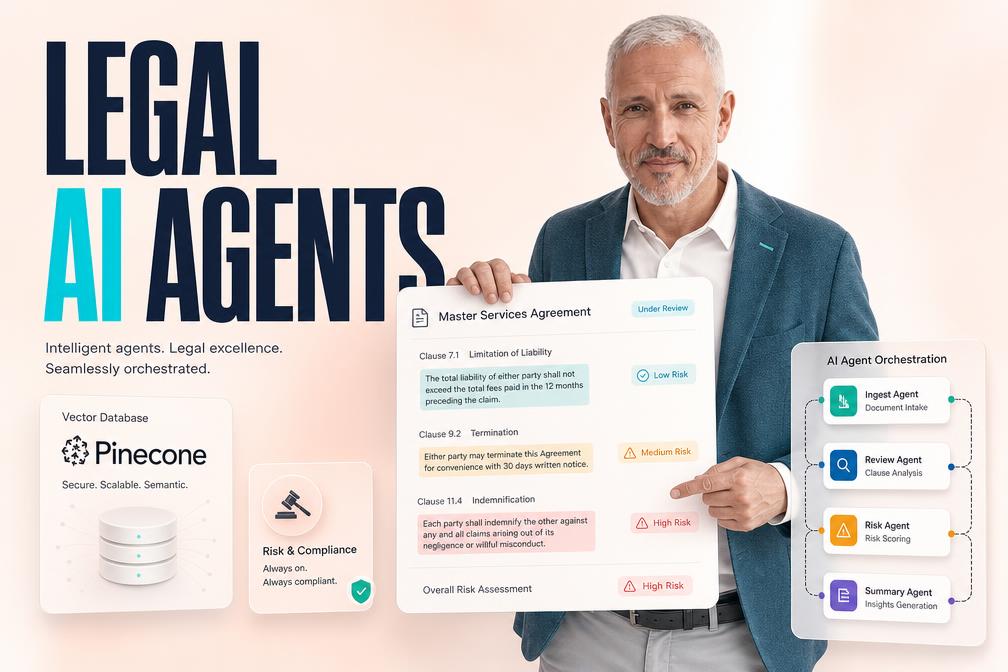 Legal AI Agents: Contract Review, Case Research, and Document Automation
