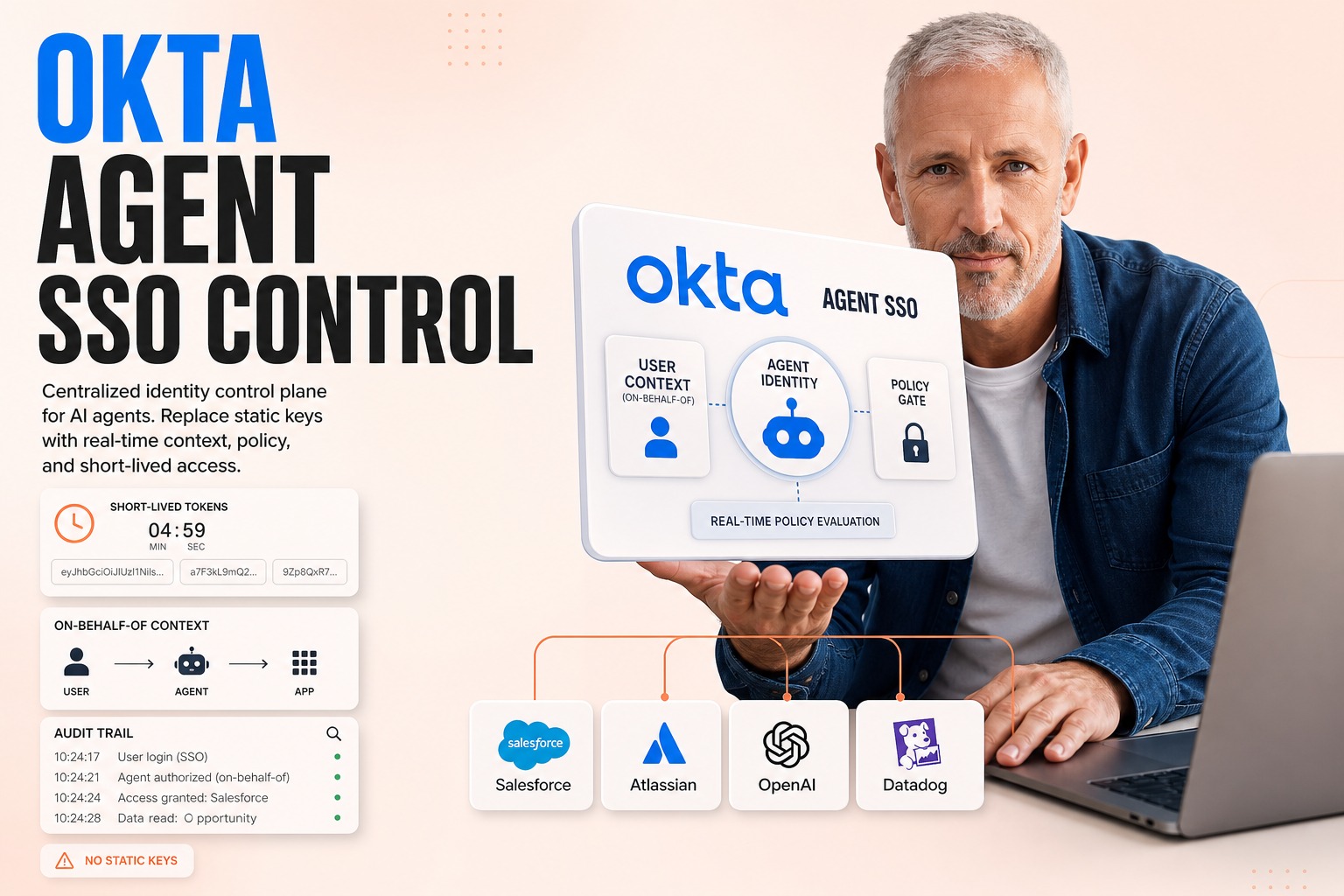 Okta Agent SSO: Secure AI Agents Across SaaS Apps