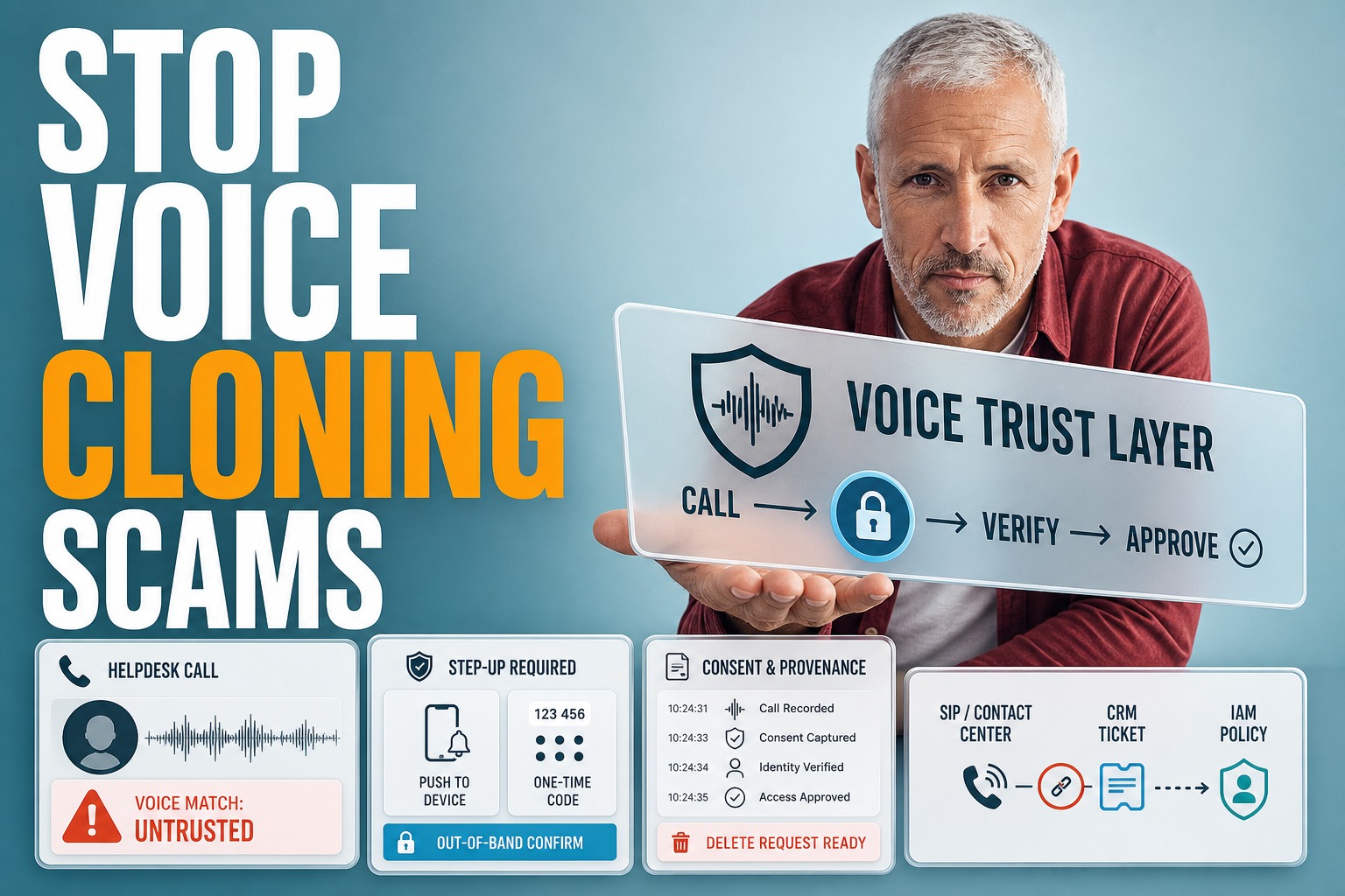 Prevent AI Voice Cloning Scams in Call Centers
