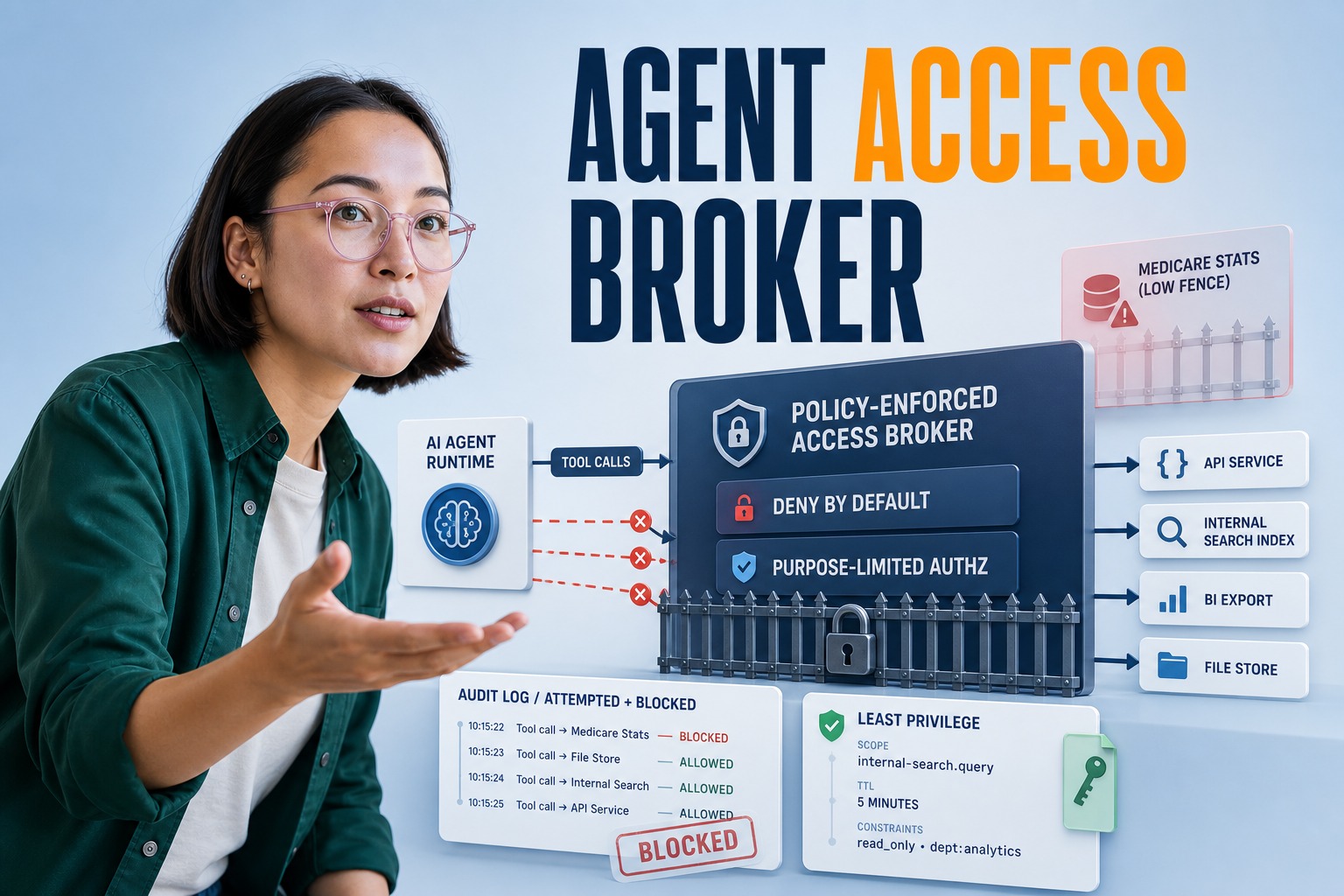 Secure AI Agents With Tool-Call Access Broker
