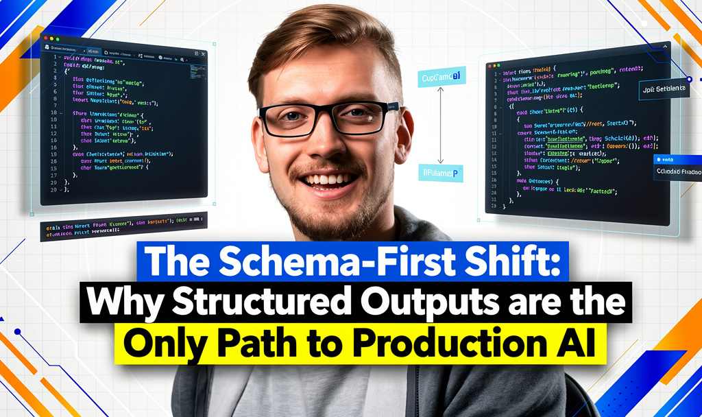 Diagram illustrating structured outputs in enterprise AI