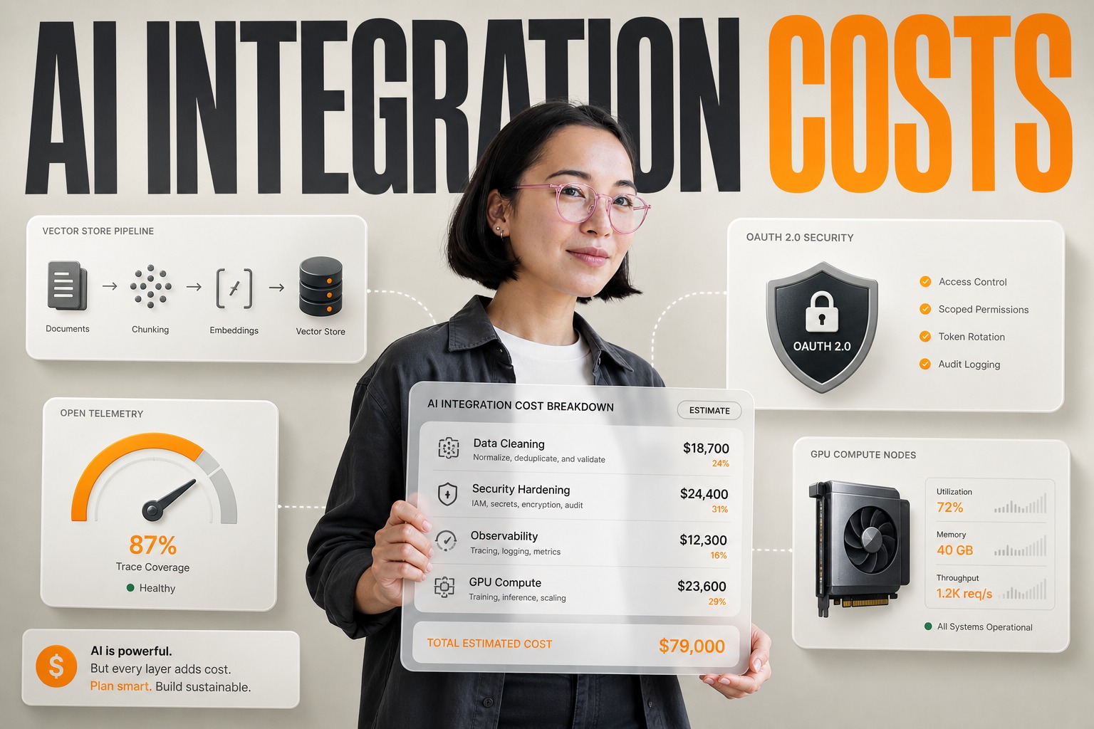 The Hidden Costs of AI Integration: Data, Security, Monitoring, and Maintenance