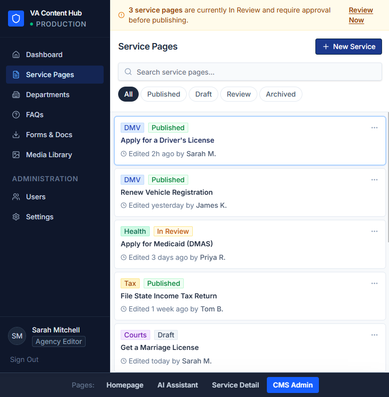 Deep Dive: <span>Project Architecture</span>