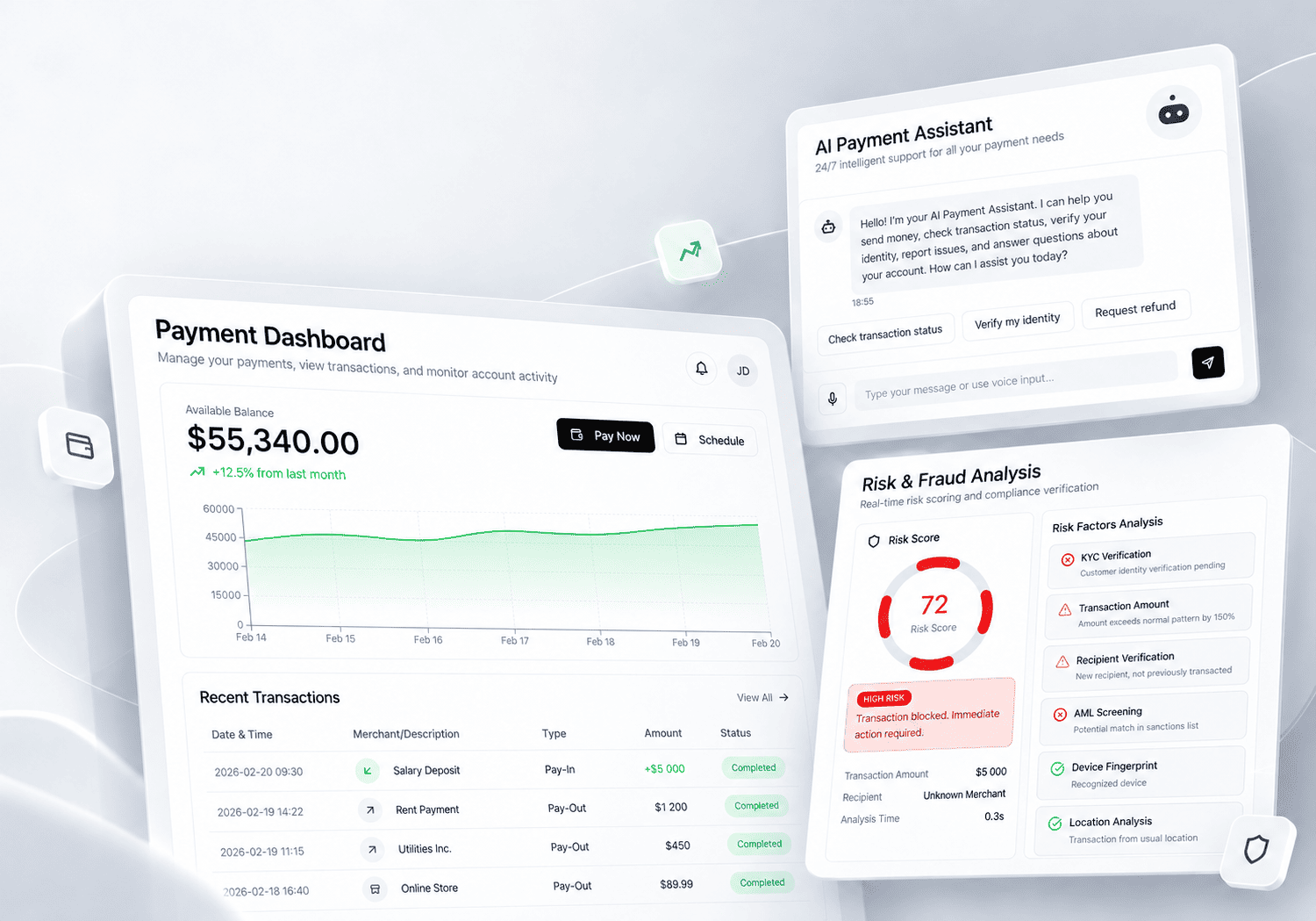 AI-Powered Payment Agent for Fintech Platforms