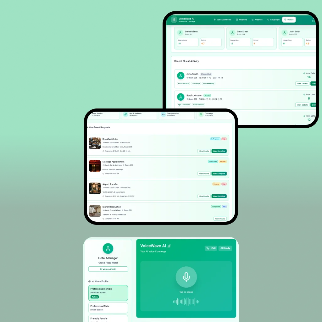 Revolutionize guest experience, concierge workflows, and travel operations <span>with conversational AI</span>