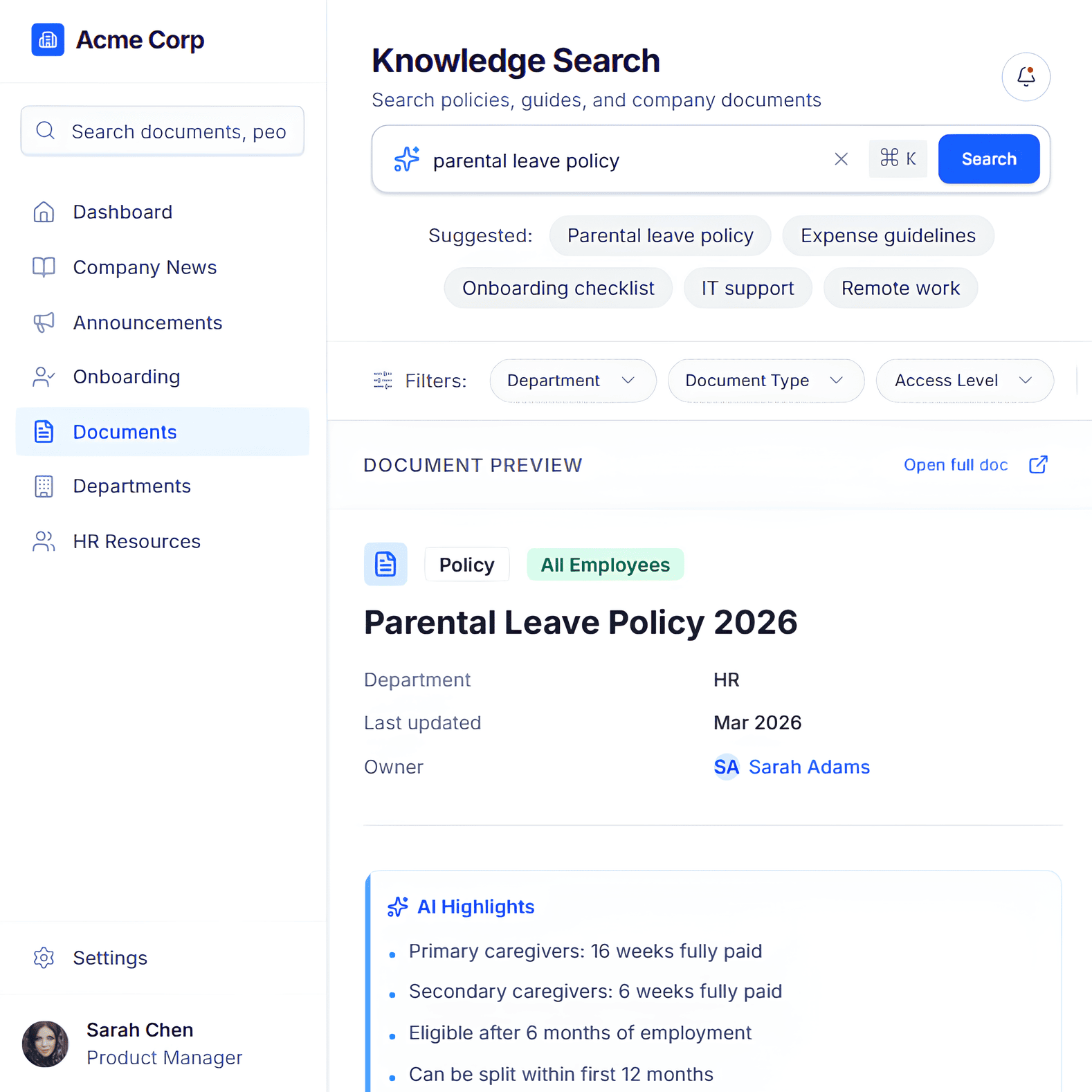 <span>Key Metrics</span> & Impact