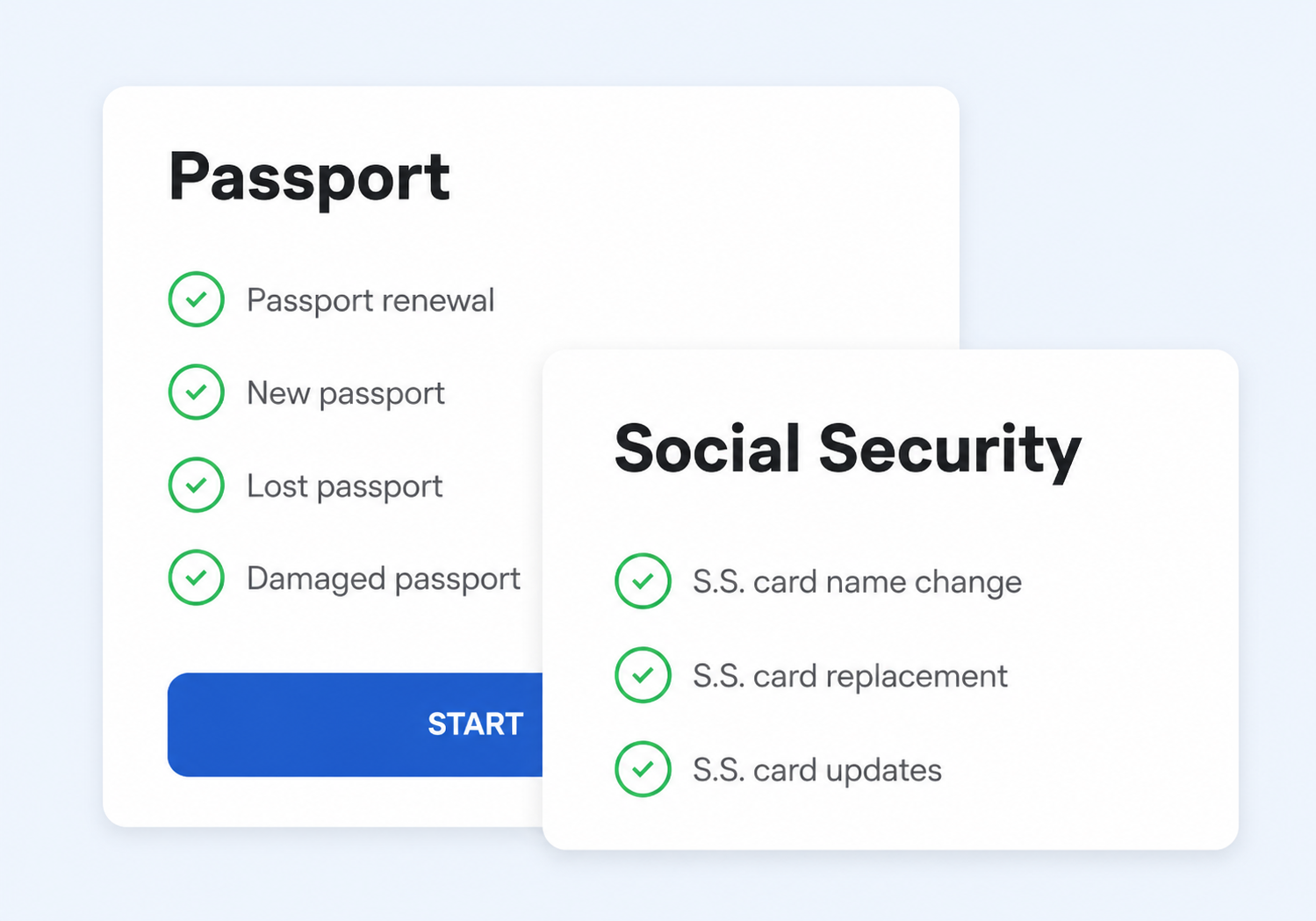 Government applications management platform