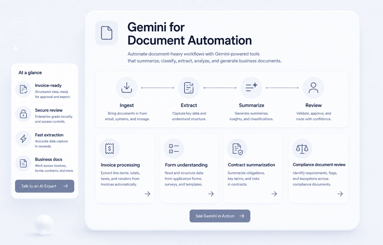 Gemini for Document Automation