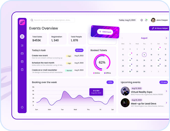 Transform traditional event business processes with AI-driven solutions 