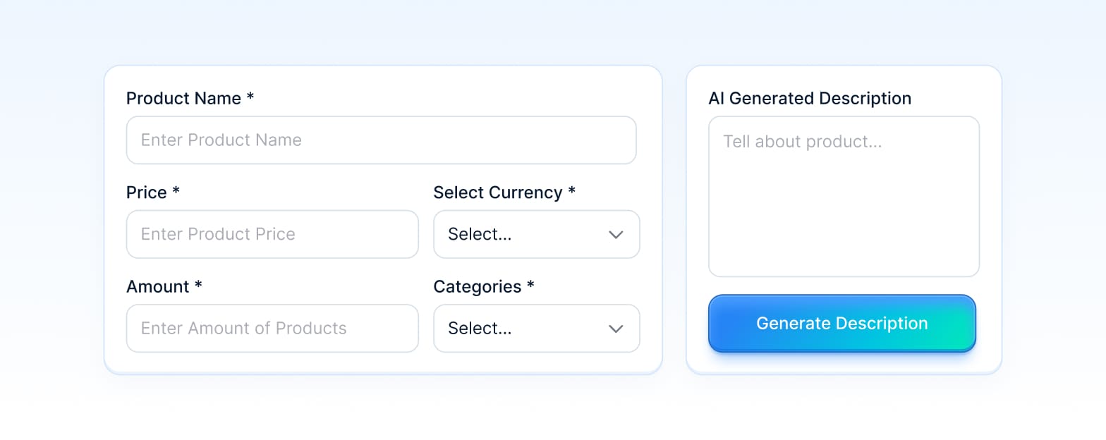 Easy to Manage Products