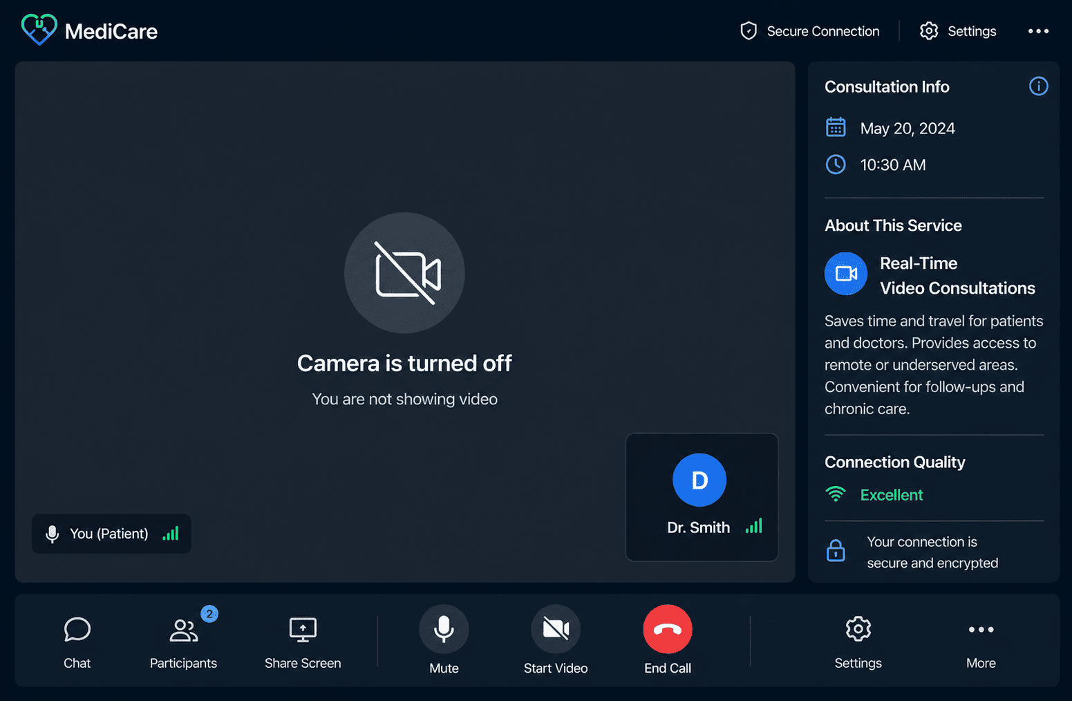 Real-Time Video Consultations