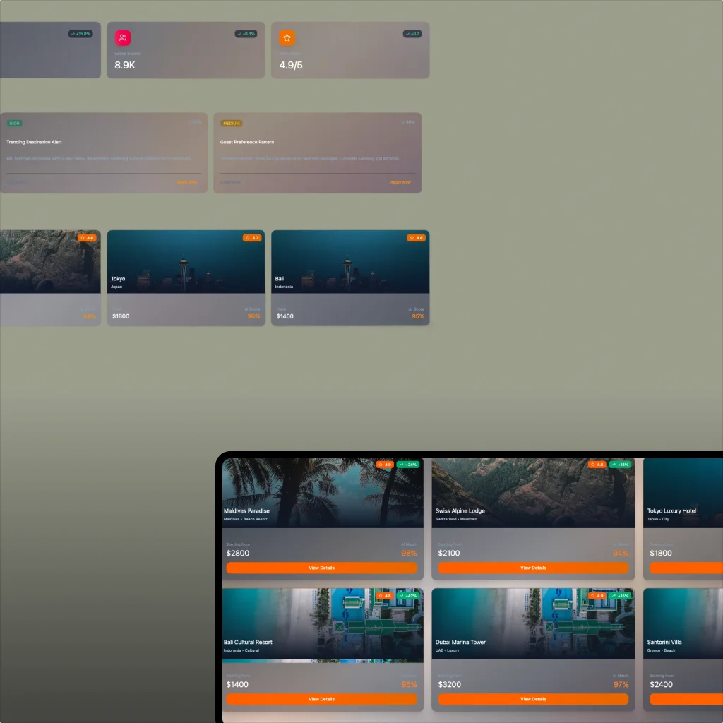 <span>AI-Powered Travel & Hospitality Platforms</span> for Smarter Experiences